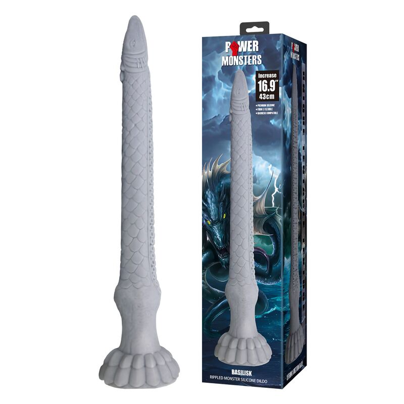 Power Monsters Basilisk Fantasy 43 CM Ø 5 CM - Accessorio intimo