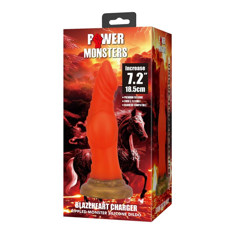 Power Monsters Blazeheart Charger Fantasy - Accessorio intimo - dettaglio