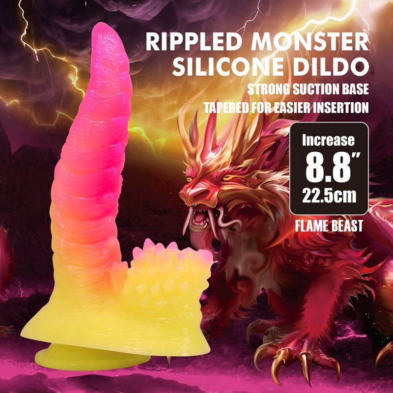 Power Monsters Fantasy Mostro Ondulato - Accessorio intimo - vista frontale
