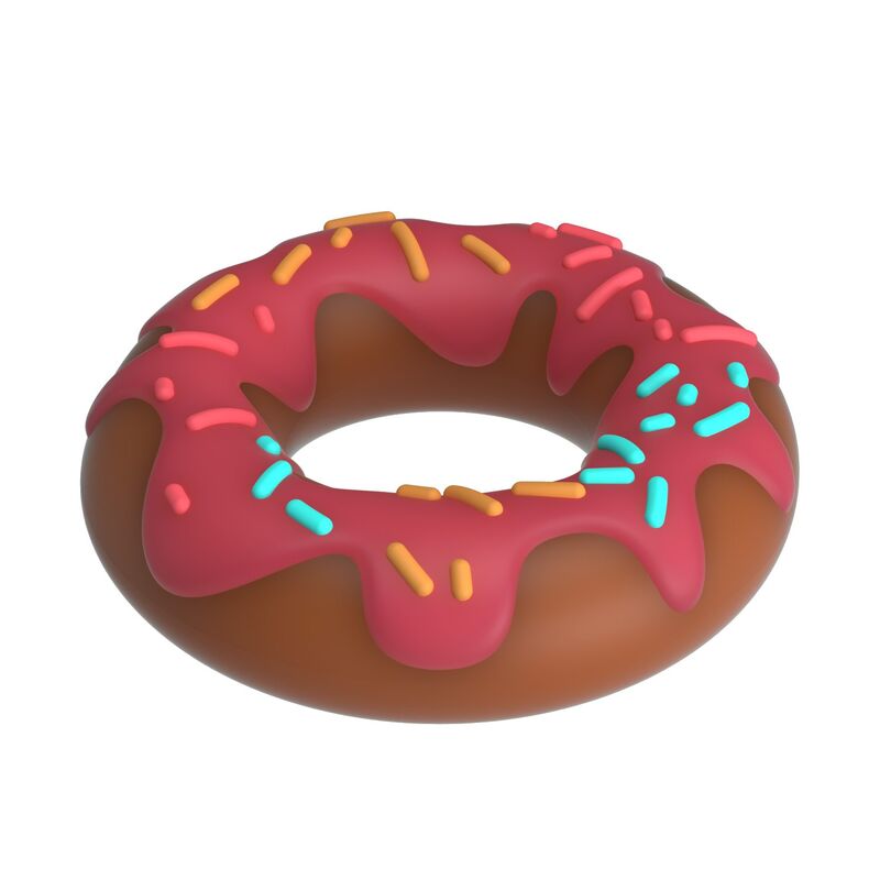 Pretty Love Super Donut - Anello per uomo - in mano per le dimensioni