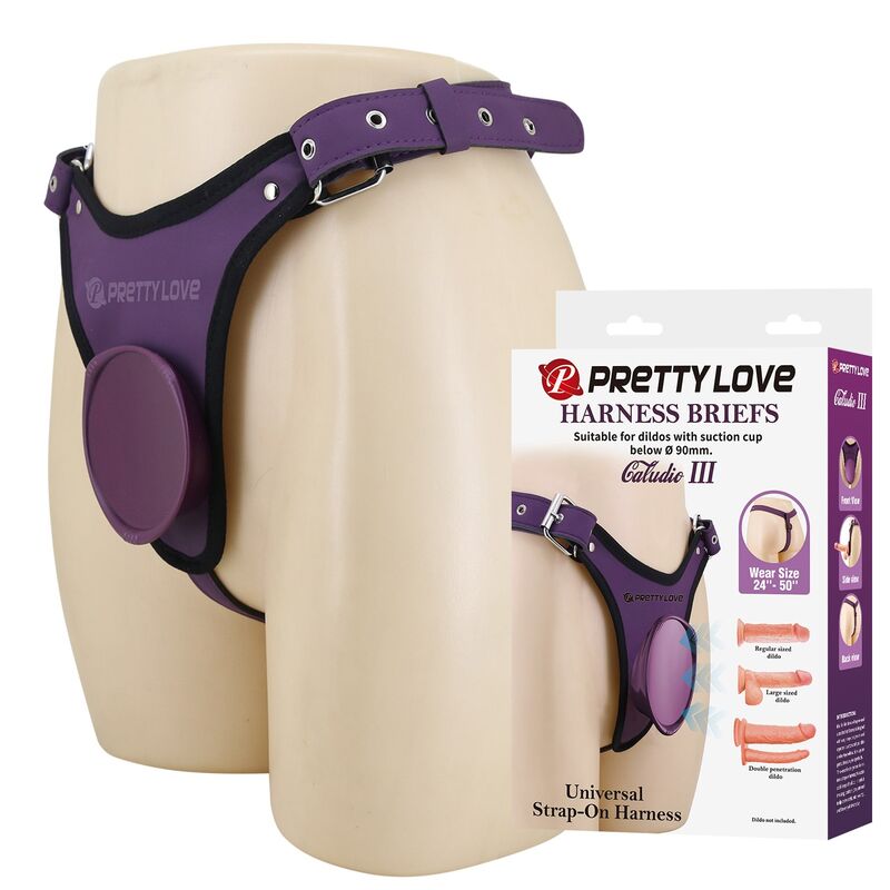 Pretty Love Universali - Accessorio intimo, colore viola nero