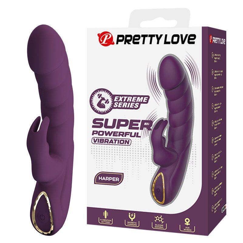 Pretty Love Harper 10 Funzioni - Massaggiatore doppio