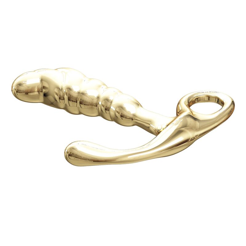 Pretty Love Prostatico - Massaggiatore, colore lega zinco jack colore oro - nella confezione