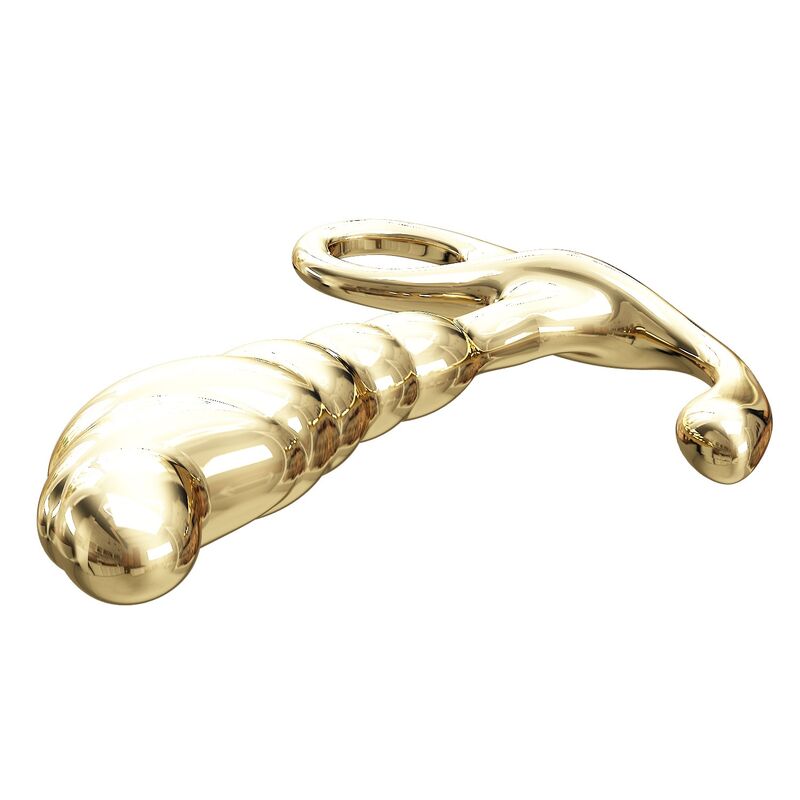 Pretty Love Prostatico - Massaggiatore, colore lega zinco jack colore oro - retro