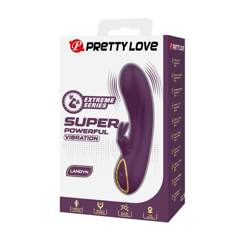 Pretty Love Landyn 10 Funzioni - Massaggiatore doppio - dettaglio