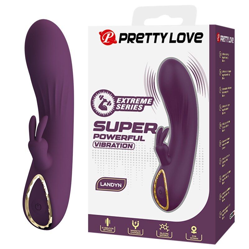 Pretty Love Landyn 10 Funzioni - Massaggiatore doppio