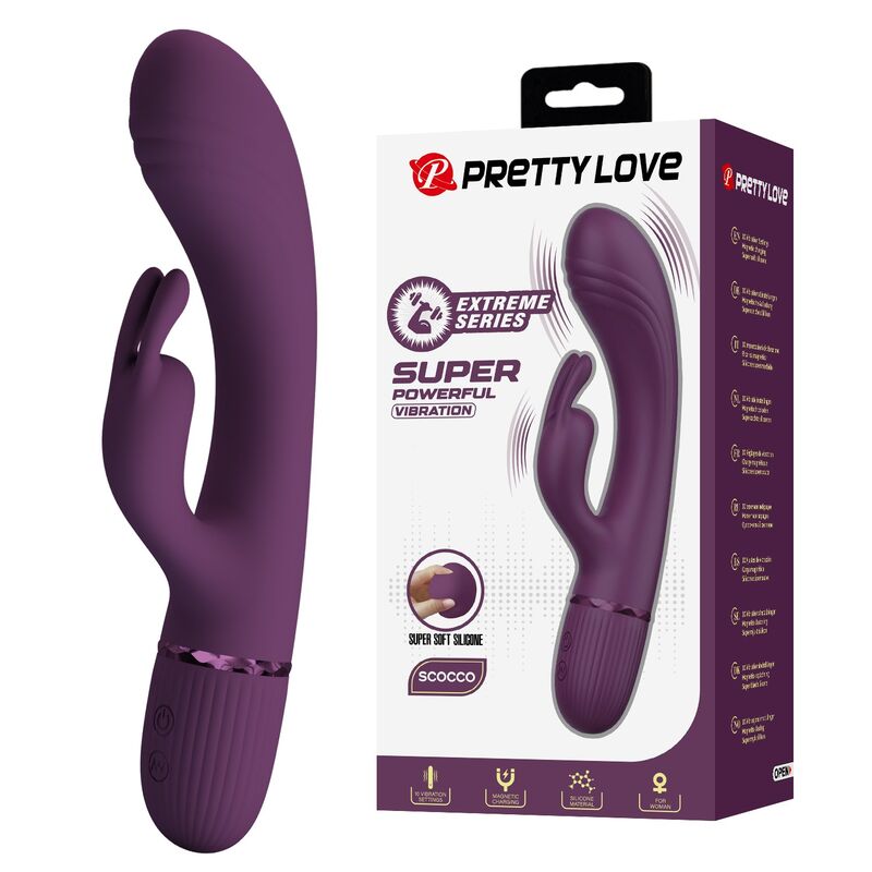 Pretty Love Rocco - Massaggiatore doppio