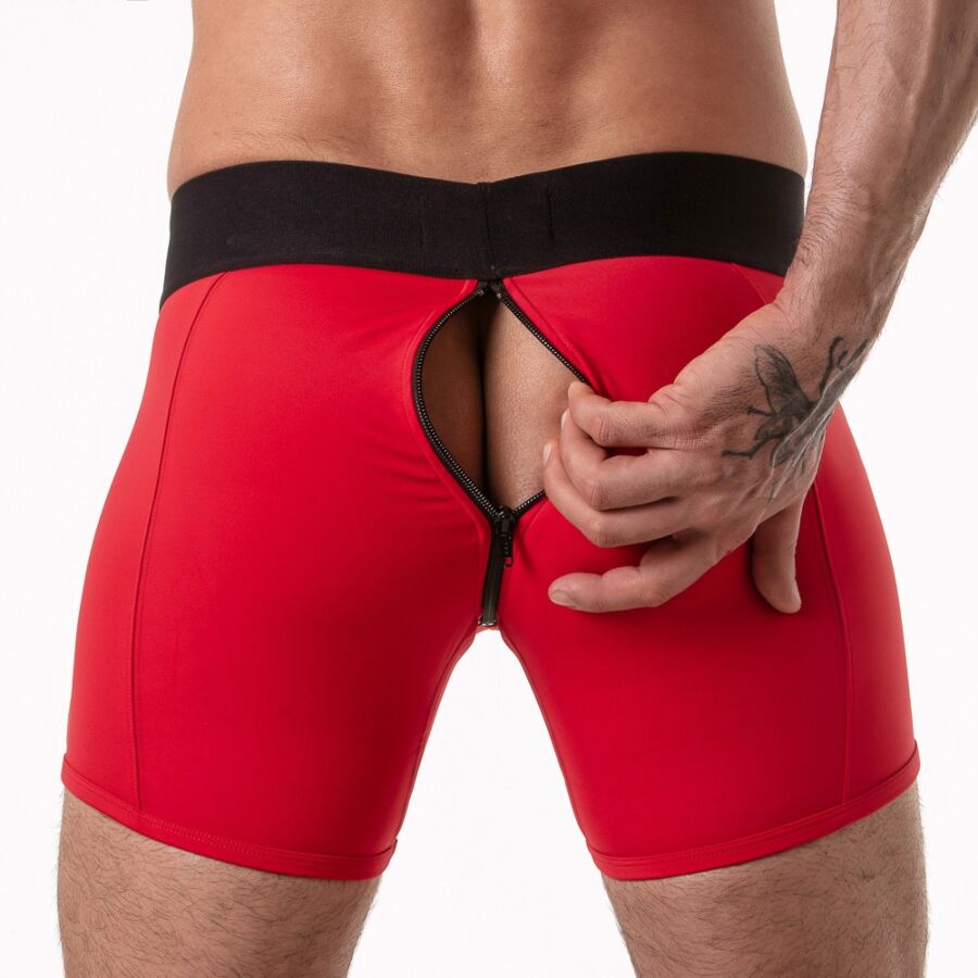 Locker Gear Baule - Accessorio intimo, colore rosso - vista laterale