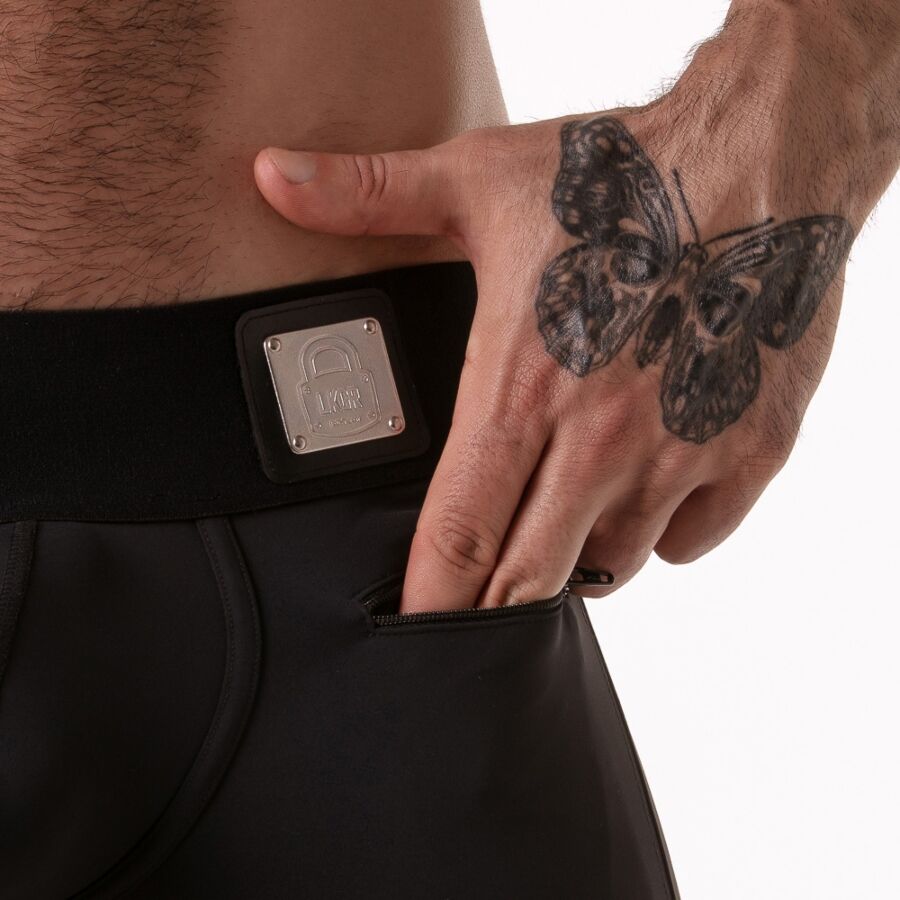 Locker Gear Baule - Accessorio intimo, colore nero - in mano per le dimensioni