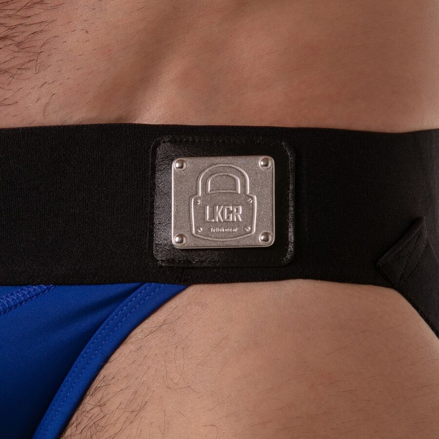 Locker Gear Sospensione - Accessorio intimo, colore blu - in mano per le dimensioni
