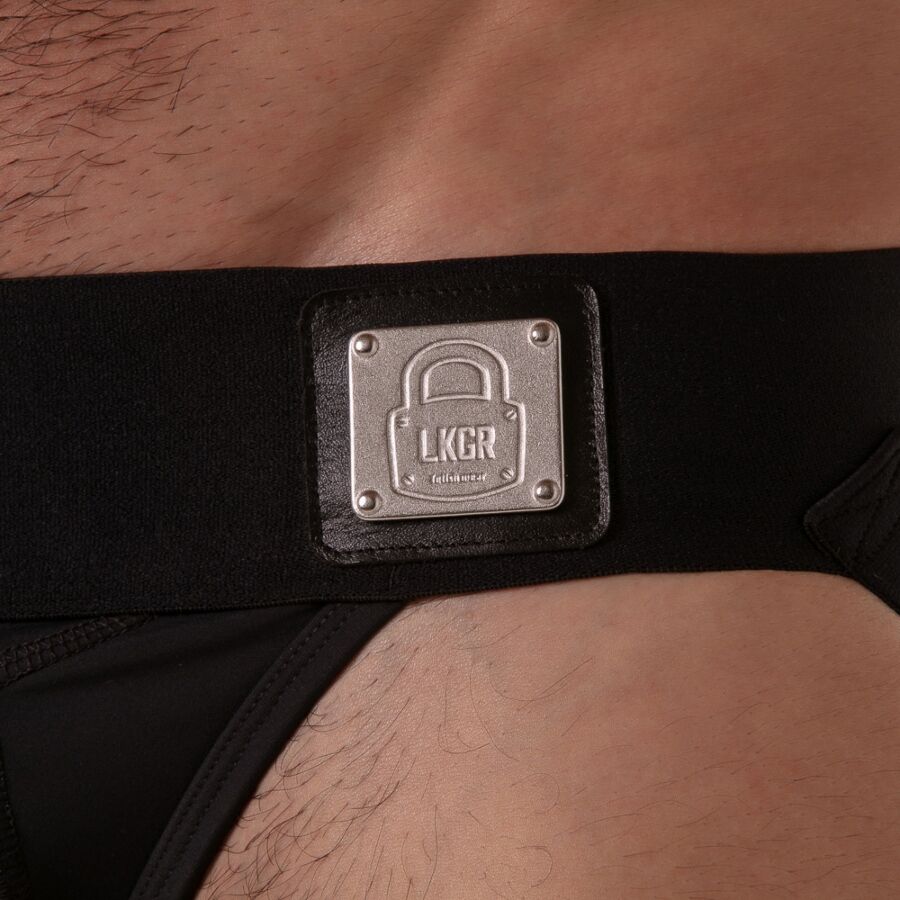 Locker Gear Sospensione - Accessorio intimo, colore nero - in mano per le dimensioni