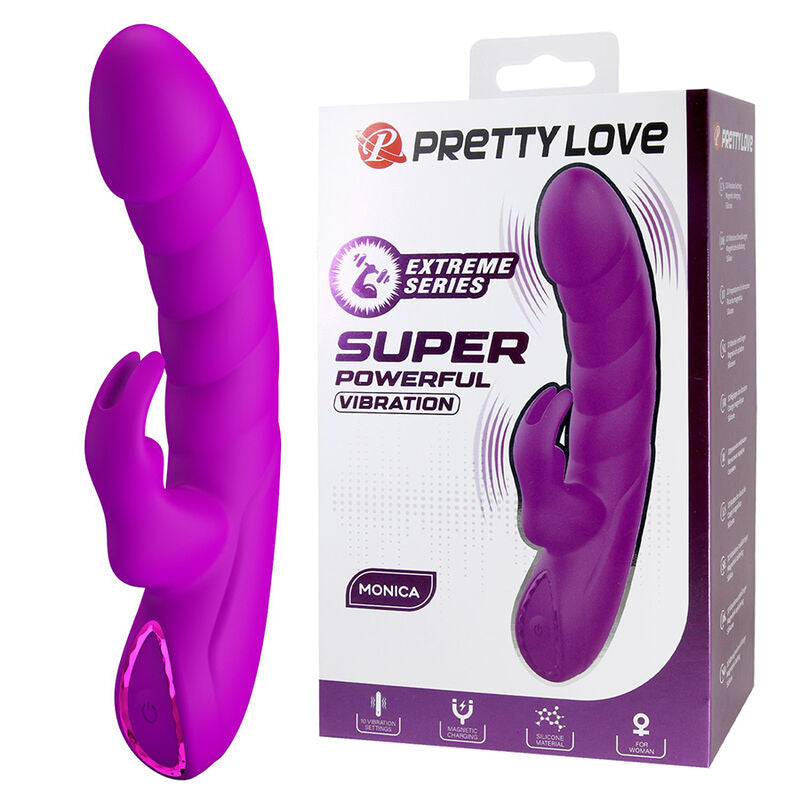Pretty Love Monica - Massaggiatore doppio