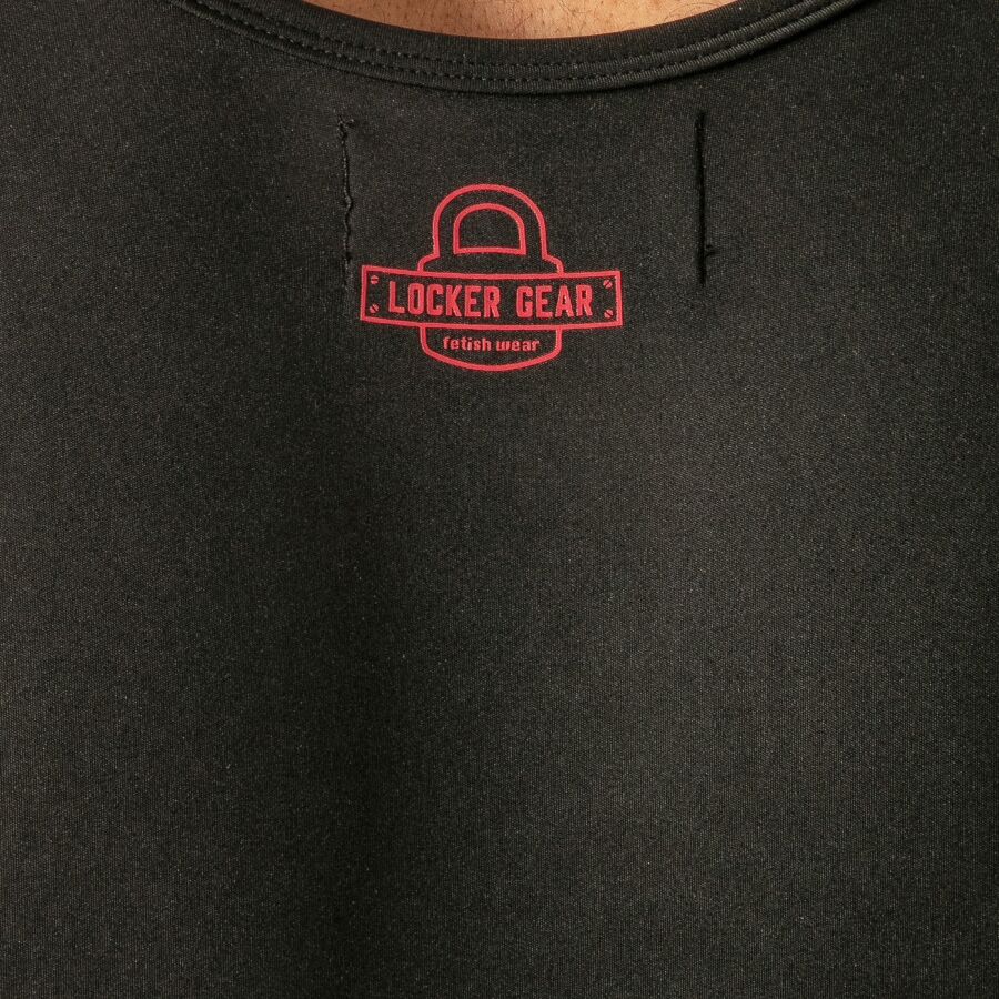 Locker Gear Canotta - Accessorio intimo, colore rosso - in mano per le dimensioni
