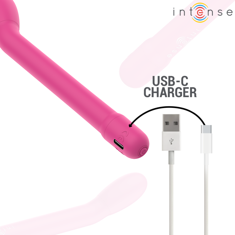 Intense Karlie - Massaggiatore ad aria pulsata, colore rosa - retro
