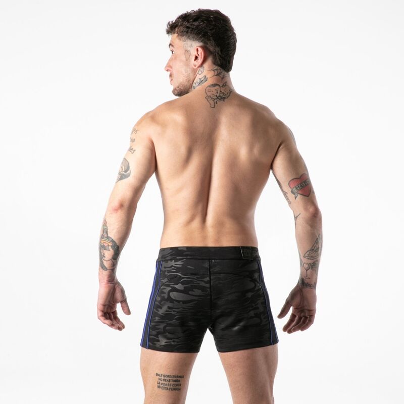 Locker Gear Accesso Militare - Accessorio intimo, colore blu - vista laterale