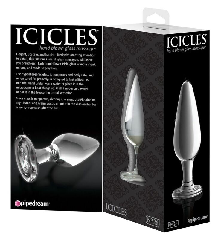 Icicles Vetro N. 26 - Accessorio intimo - vista laterale