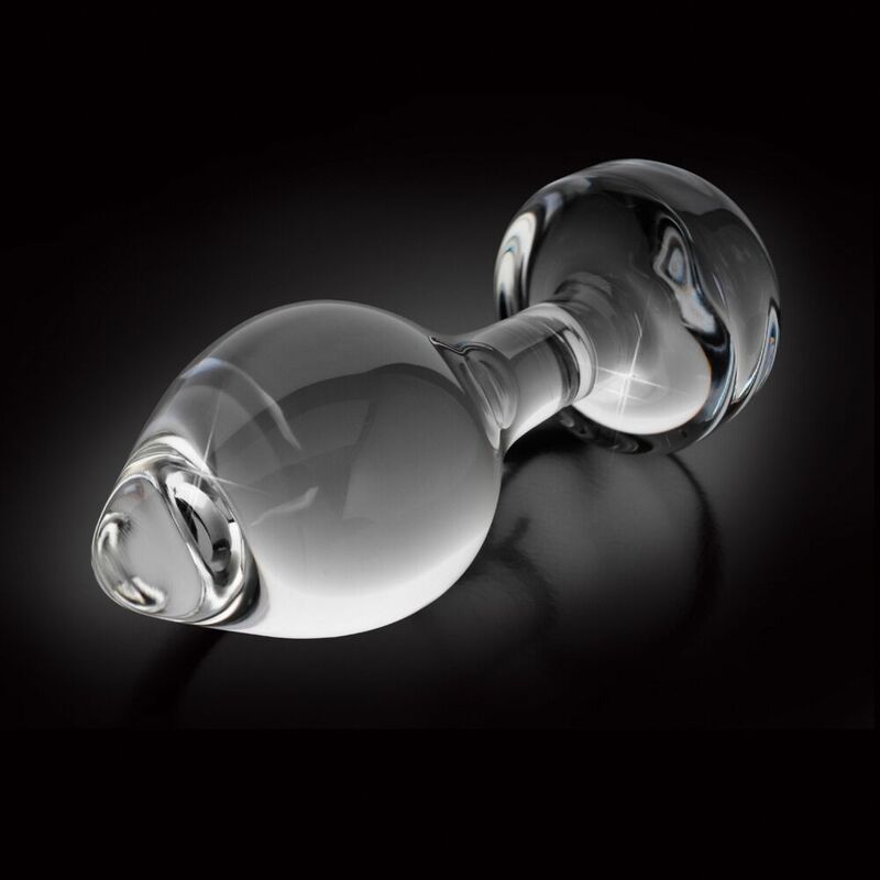 Icicles N. 44 Trasparenti Plug - Accessorio intimo - in mano per le dimensioni