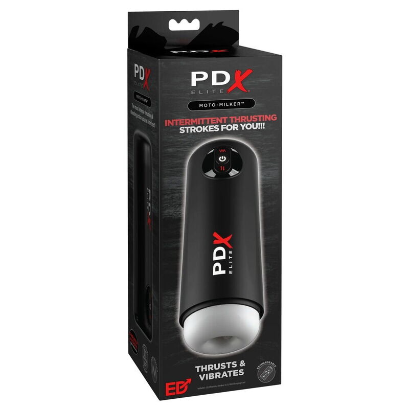 Pdx Elite Moto Milker Stroker - Dispositivo per uomo - vista laterale