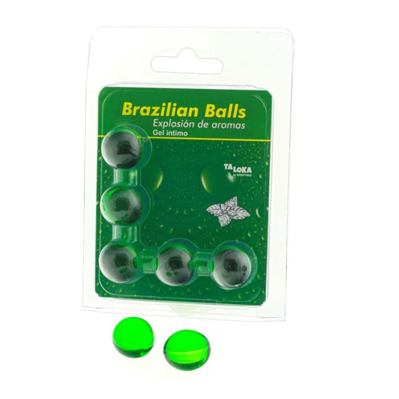 Taloka 5 Palline Brasiliane Gel - Lubrificante, kit da 3