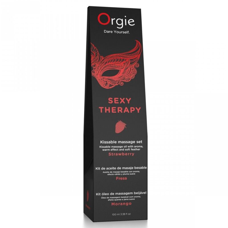 Orgie Labbra 100 ml - Olio da massaggio, kit da 3 - dettaglio
