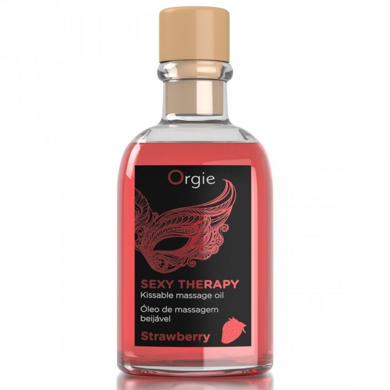 Orgie Labbra 100 ml - Olio da massaggio, kit da 3 - vista laterale