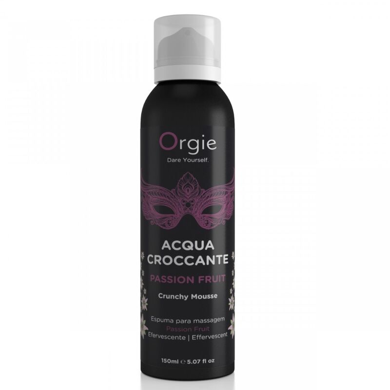 Orgie Croccante Mousse 150 ml - Olio da massaggio, kit da 3, colore standard - vista laterale