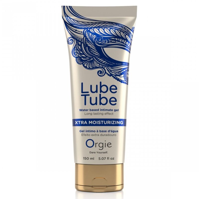 Orgie Tubo 150 ml - Lubrificante, kit da 3 - vista laterale
