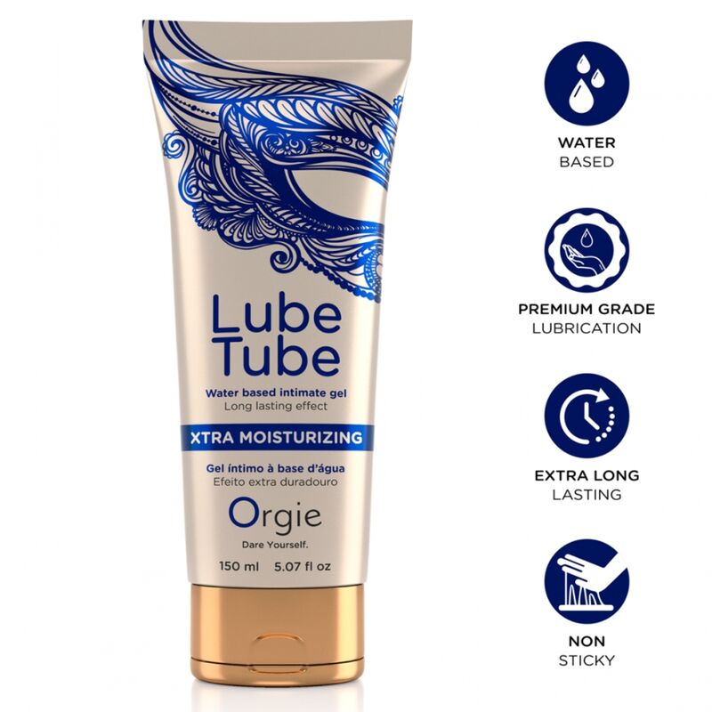 Orgie Tubo 150 ml - Lubrificante, kit da 3