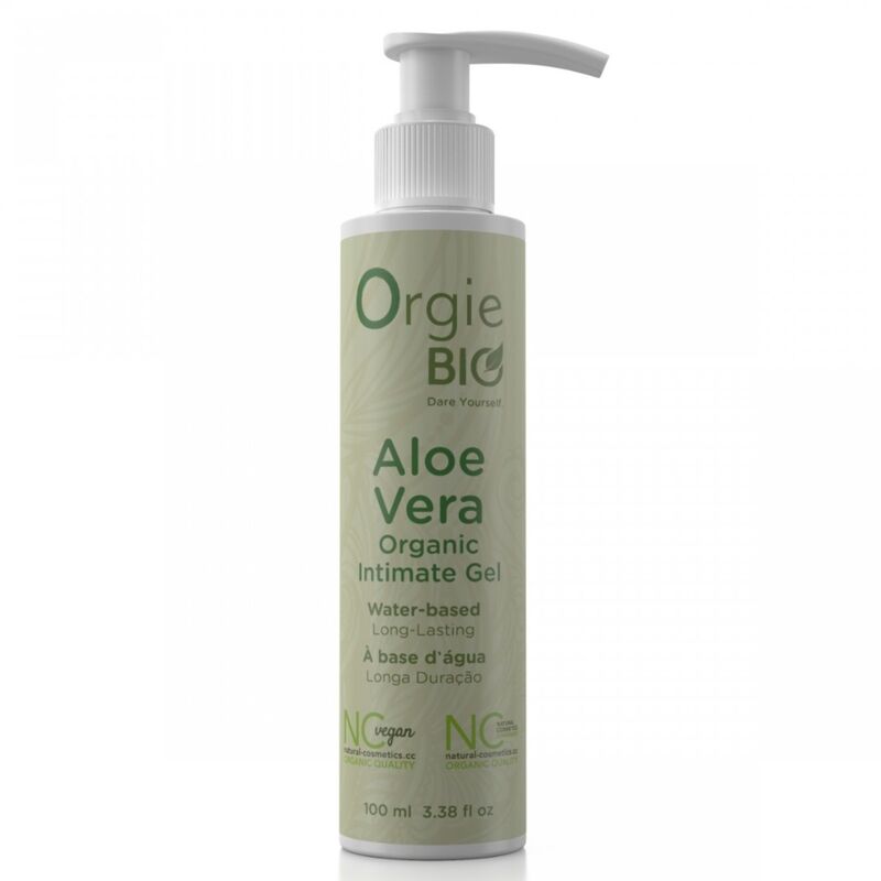 Orgie Gel 100 ml - Olio da massaggio, kit da 3 - vista laterale
