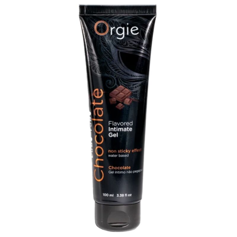 Orgie Tubo 100 ml - Lubrificante, kit da 3, colore al cioccolato baciabile de - dettaglio
