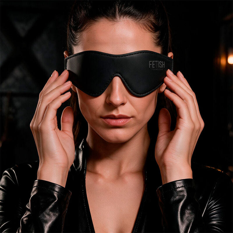 Fetish Submissive Maschera Vegana - Accessorio intimo - vista laterale