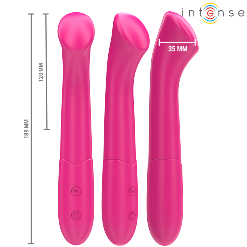 Intense Paty 19 CM Flessibile 10 - Accessorio intimo - vista laterale
