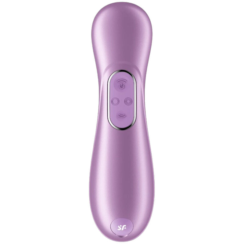 Satisfyer Pro 2 Generation 4 Amethyst, retro con i tre pulsanti