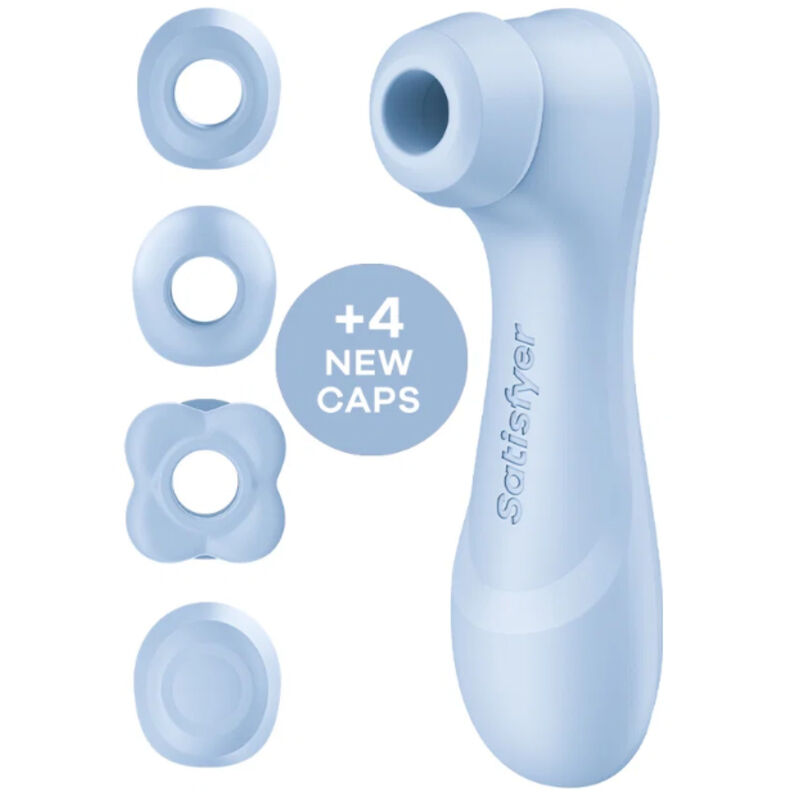 Satisfyer Pro 2 Generation 4 – stimolatore ad aria pulsata, Serene Blue