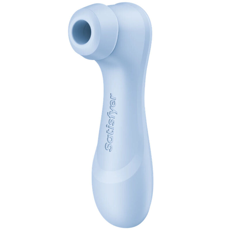 Satisfyer Pro 2 Generation 4 Serene Blue, vista tre quarti