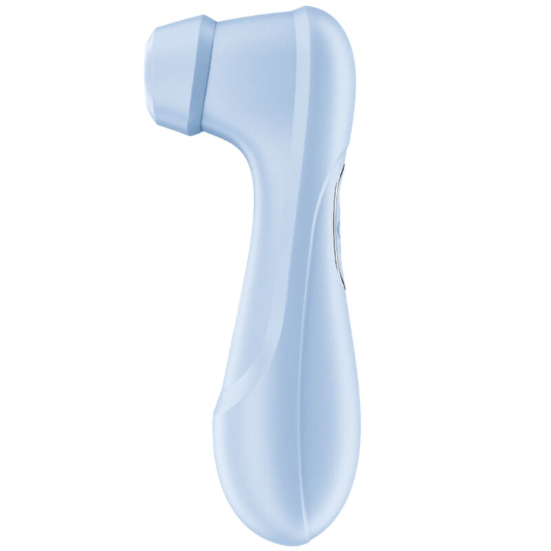 Satisfyer Pro 2 Generation 4 Serene Blue, vista laterale