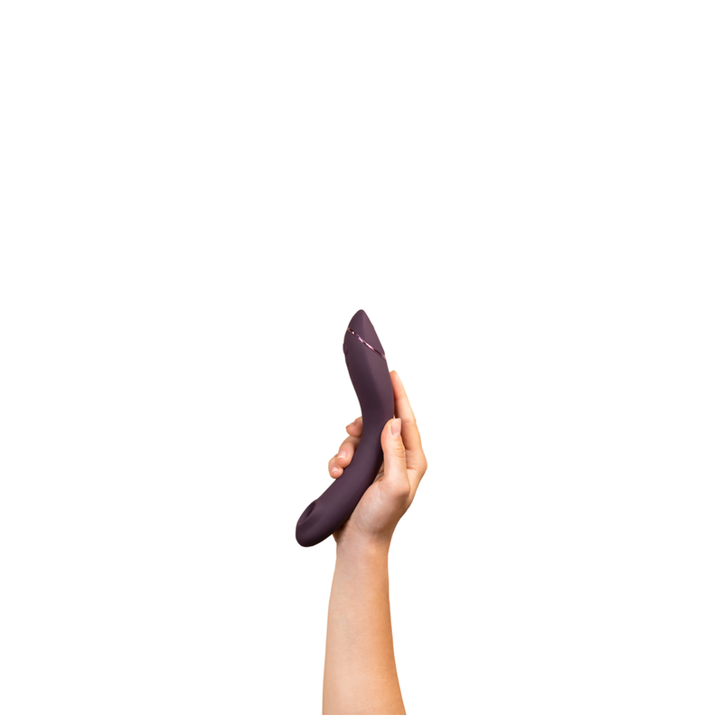 Womanizer OG Melanzana - Massaggiatore ad aria pulsata - vista laterale