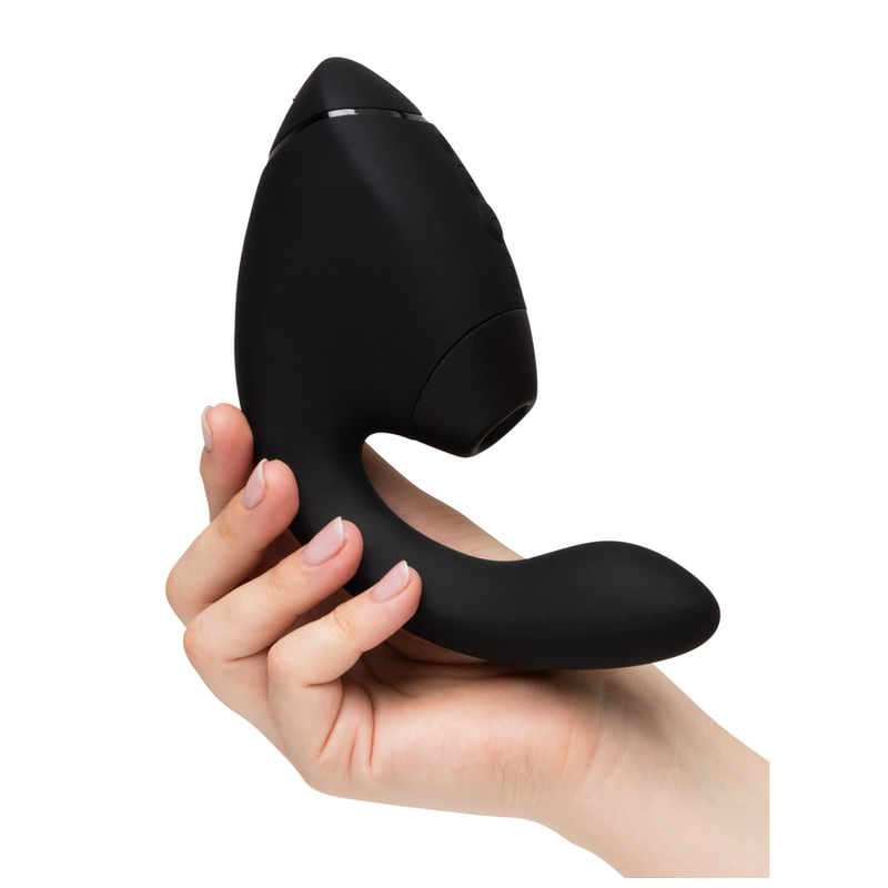 Womanizer Duo 2 - Massaggiatore ad aria pulsata, colore nero - retro