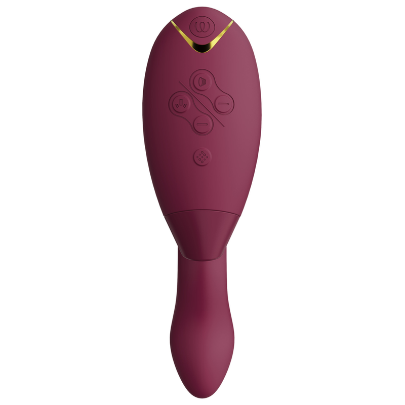 Womanizer Duo 2 - Massaggiatore ad aria pulsata, colore bordeaux - dettaglio