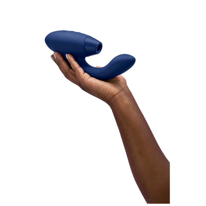 Womanizer Duo 2 - Massaggiatore ad aria pulsata, colore blu - dettaglio