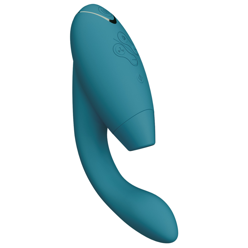 Womanizer Duo 2 - Massaggiatore ad aria pulsata, colore blu petrol - dettaglio