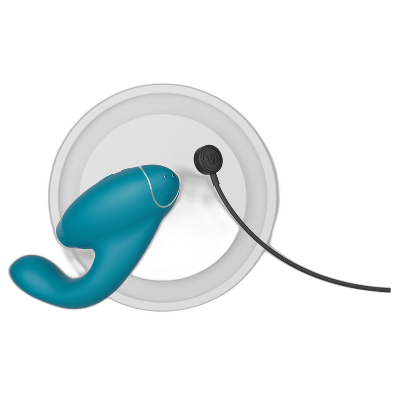 Womanizer Duo 2 - Massaggiatore ad aria pulsata, colore blu petrol - dettaglio