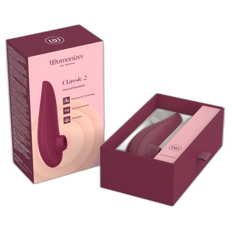 Womanizer Classic 2 - Massaggiatore ad aria pulsata - nella confezione