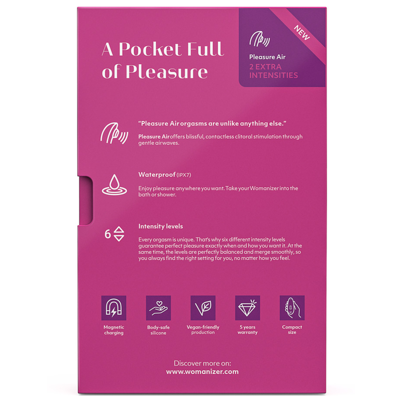 Womanizer Starlet 3 - Massaggiatore, colore rosa - vista laterale