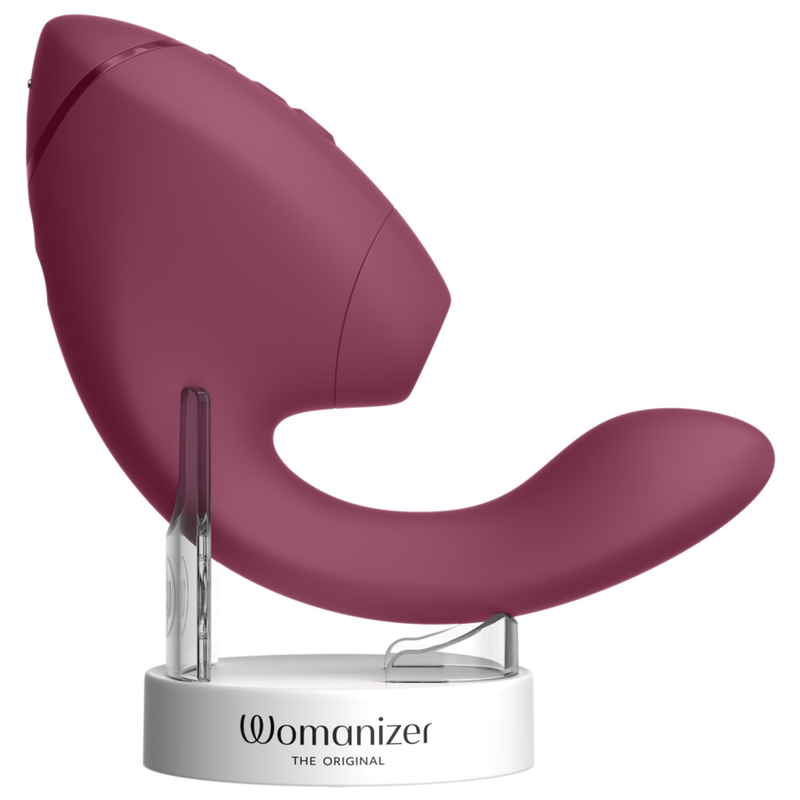 Womanizer Duo Next sul supporto trasparente