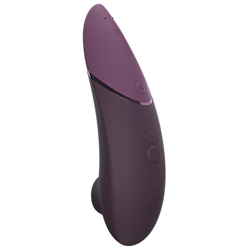 Womanizer Next - Massaggiatore ad aria pulsata, colore viola scuro - retro