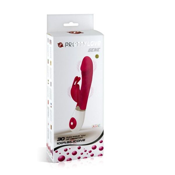 Pretty Love Flirtante - Massaggiatore doppio - vista laterale