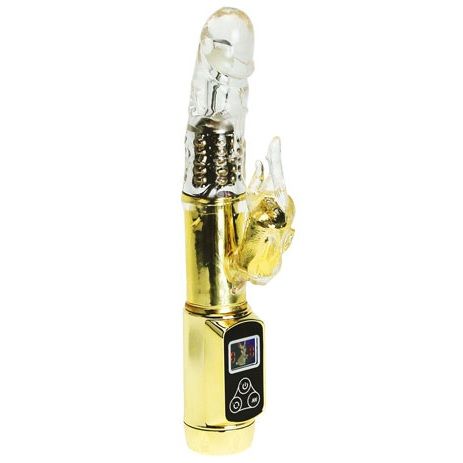 Baile Siberia Passion Gold - Massaggiatore rotante - vista laterale