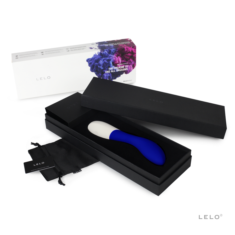 LELO Mona Wave - Massaggiatore, colore blu notte - dettaglio