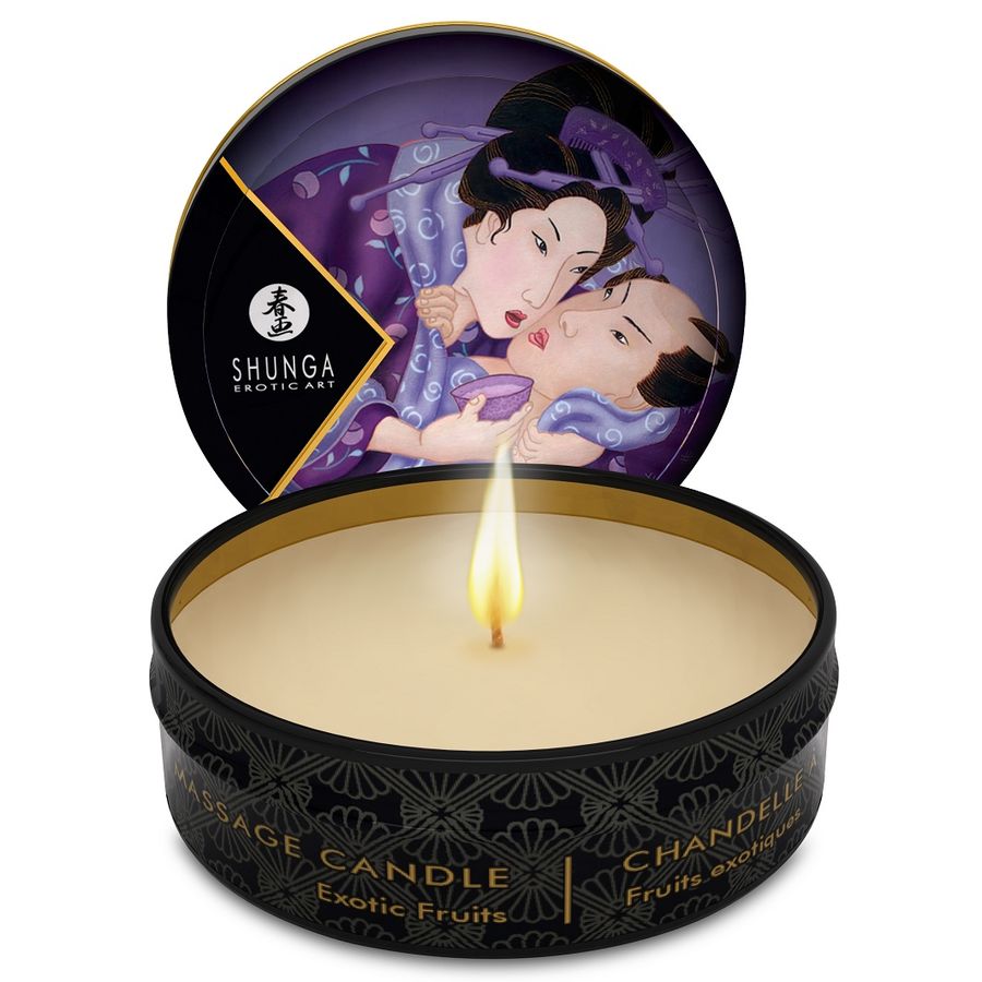 Shunga Candela 30 ml - Olio da massaggio, kit da 3